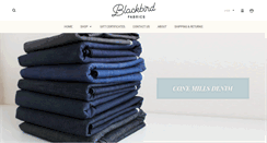 Desktop Screenshot of blackbirdfabrics.com